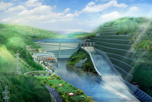 肃北老挝南塔河1号水电站项目